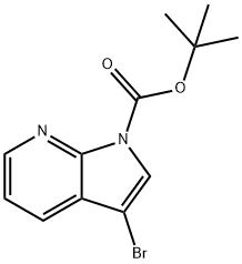 tert-butyl 3-bromo-1H-pyrrolo[2,3-b]pyridine-1-carboxylate