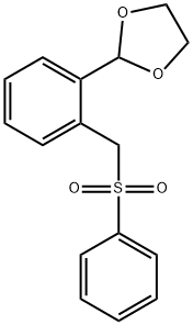 2-[2-(Phenylsulfonylmethyl)phenyl]-1,3-dioxolane