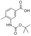 3-((tert-Butoxycarbonyl)amino)-4-methylbenzoic acid