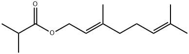 3,7-Dimethyl-2,6-octadienyl isobutyrate