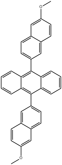 9,10-Bis(6-methoxy-2-naphthyl)anthracene