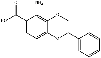 2-Amino-4-(benzyloxy)-3-methoxybenzoic acid