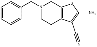 2-Amino-6-benzyl-4,5,6,7-tetrahydrothieno[2,3-c]pyridine-3-carbonitrile