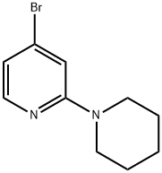4-Bromo-2-piperidinopyridine