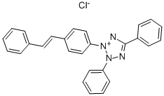 2,5-Diphenyl-3-(4-styrylphenyl)tetrazolium Chloride