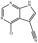 4-chloro-7H-pyrrolo[2,3-d]pyrimidine-5-carbonitrile