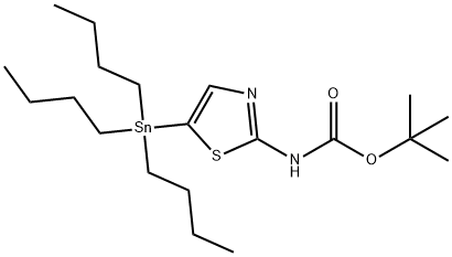 2-(N-Boc-amino)-5-(tributylstannyl)thiazole