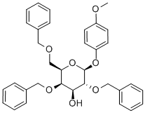 4-Methoxyphenyl 2,4,6-Tri-O-benzyl-β-D-galactopyranoside