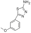 5-(3-Methoxyphenyl)-1,3,4-thiadiazol-2-amine