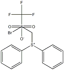 (2-Bromoethyl)diphenylsulfonium trifluoromethanesulfonate