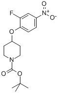 tert-Butyl 4-(2-fluoro-4-nitrophenoxy)piperidine-1-carboxylate