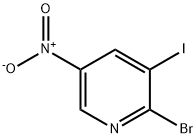 2-Bromo-3-iodo-5-nitropyridine