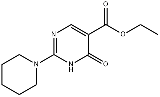 ETHYL 4-HYDROXY-2-PIPERIDINO-5-PYRIMIDINECARBOXYLATE