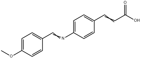 4-[(4-Methoxybenzylidene)amino]cinnamic Acid