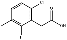 6-Chloro-2-Fluoro-3-Methylphenylacetic Acid