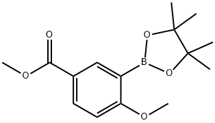 2-Methoxy-5-methoxycarbonylphenylboronic acid, pinacol ester