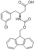 Fmoc-(s)-3-amino-4-(3-chloro-phenyl)-butyric acid