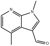 1,4-dimethyl-1H-pyrrolo[2,3-b]pyridine-3-carbaldehyde