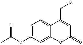 7-Acetoxy-4-bromomethylcoumarin [for HPLC Labeling]