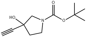 tert-butyl 3-ethynyl-3-hydroxypyrrolidine-1-carboxylate