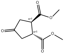 4-oxo-cyclopentane-trans-1,2-dicarboxylic acid dimethyl ester