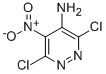3,6-Dichloro-5-nitropyridazin-4-amine