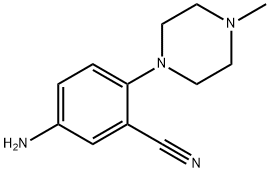 5-Amino-2-(4-methylpiperazin-1-yl)benzonitrile
