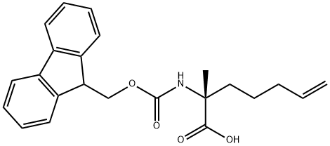 (R)-2-((((9H-Fluoren-9-yl)methoxy)carbonyl)amino)-2-methylhept-6-enoic acid