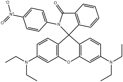 3',6'-Bis(diethylamino)-2-(4-nitrophenyl)spiro[isoindole-1,9'-xanthene]-3-one
