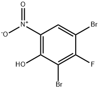 2,4-Dibromo-3-fluoro-6-nitrophenol