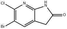 5-bromo-6-chloro-1H,2H,3H-pyrrolo[2,3-b]pyridin-2-one
