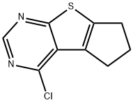 4-Chloro-6,7-dihydro-5H-cyclopenta[4,5]thieno[2,3-d]pyrimidine