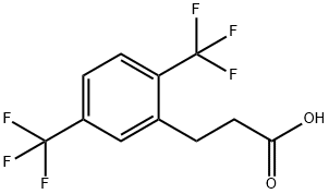 2,5-Bis(trifluoromethyl)hydrocinnamic acid