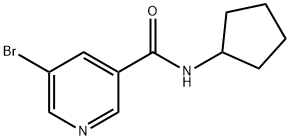N-Cyclopentyl 5-bromonicotinamide