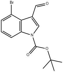 4-Bromo-3-formylindole-1-carboxylic acid tert-butyl ester