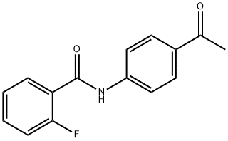 N-(4-ACETYLPHENYL)-2-FLUOROBENZAMIDE