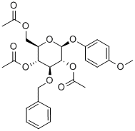 4-Methoxyphenyl 2,4,6-Tri-O-acetyl-3-O-benzyl-β-D-glucopyranoside