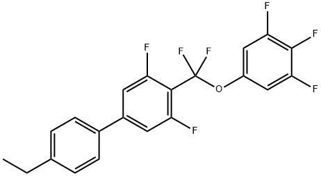 4-[Difluoro(3,4,5-trifluorophenoxy)methyl]-4'-ethyl-3,5-difluorobiphenyl