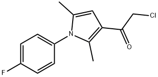 2-Chloro-1-[1-(4-fluorophenyl)-2,5-dimethyl-1h-pyrrol-3-yl]-1-ethanone