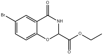 Ethyl 6-bromo-4-oxo-3,4-dihydro-2H-benzo[e][1,3]oxazine-2-carboxylate