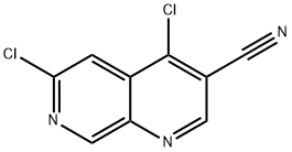4,6-dichloro-1,7-naphthyridine-3-carbonitrile