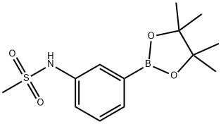 3-Methylsulfonylaminophenylboronic acid, pinacol ester(contains varying amounts of Anhydride)