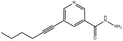 5-Hex-1-ynylpyridine-3-carbohydrazide