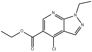 ethyl 4-chloro-1-ethyl-1H-pyrazolo[3,4-b]pyridine-5-carboxylate