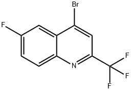 4-Bromo-6-fluoro-2-(trifluoromethyl)quinoline