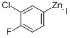 3-Chloro-4-fluorophenylzinc iodide solution