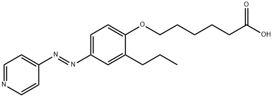 6-[2-Propyl-4-(4-pyridylazo)phenoxy]hexanoic Acid