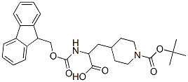 3-{1-[(tert-butoxy)carbonyl]piperidin-4-yl}-2-({[(9H-fluoren-9-yl)methoxy]carbonyl}amino)propanoic acid