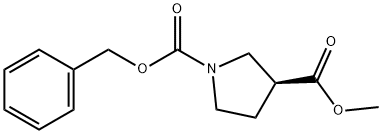 1-benzyl 3-methyl (3S)-pyrrolidine-1,3-dicarboxylate
