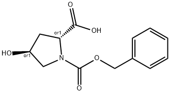 trans-1,2-pyrrolidinedicarboxylic acid, 4-hydroxy-, 1-(phenylmethyl) ester